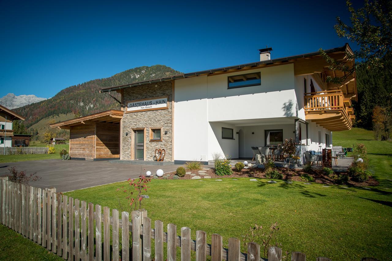 Gaestehaus Hain Hochfilzen Eksteriør billede